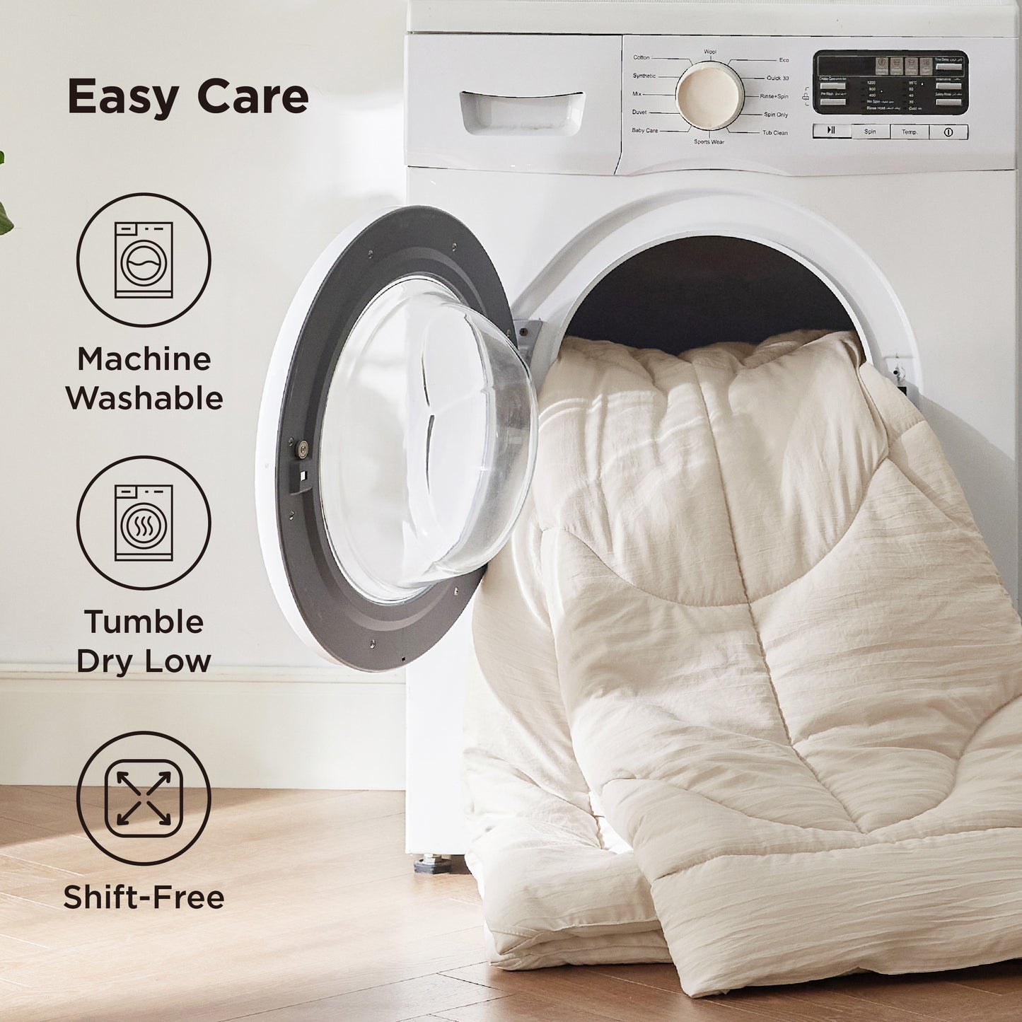 Prewashed Quilted Comforter