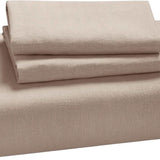 Cotton Linen Hybrid Duvet Cover Set