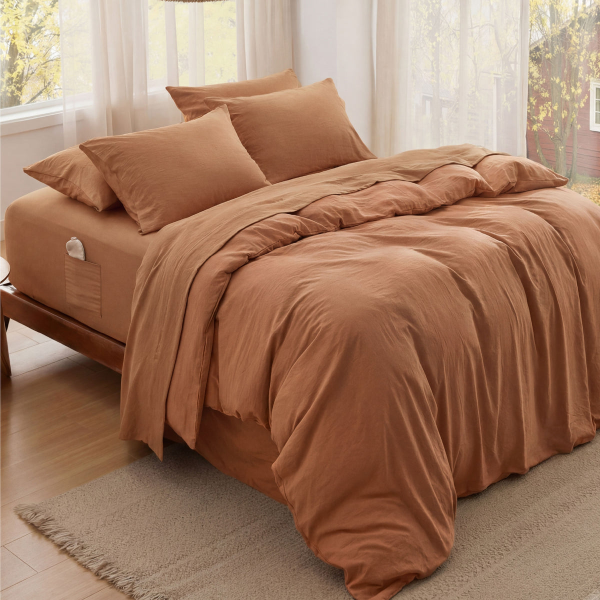 6-Pieces Extra Deep Sheet Sets