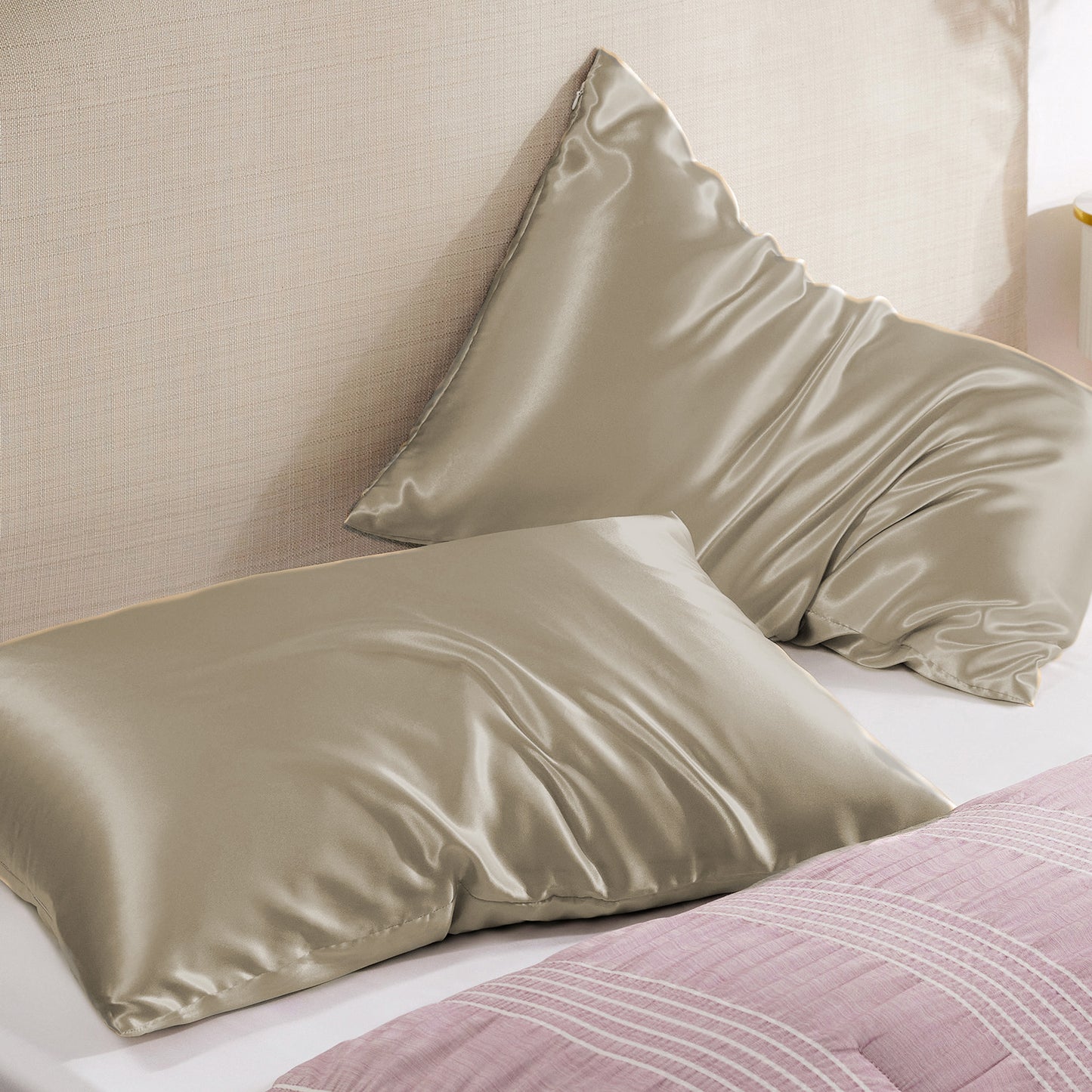 GentleSoft™ Solid Satin Pillowcase