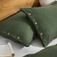 GentleSoft® Cotton Linen Hybrid Duvet Cover Set