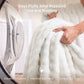 3D Cloud Bubble Flannel Duvet Cover