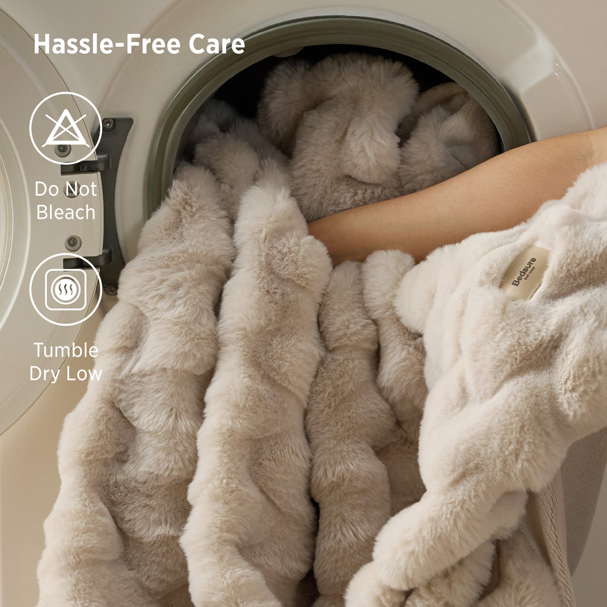 Faux Fur Throw Blanket