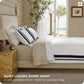 GentleSoft® Cotton Embroidered Hotel Duvet Cover Set