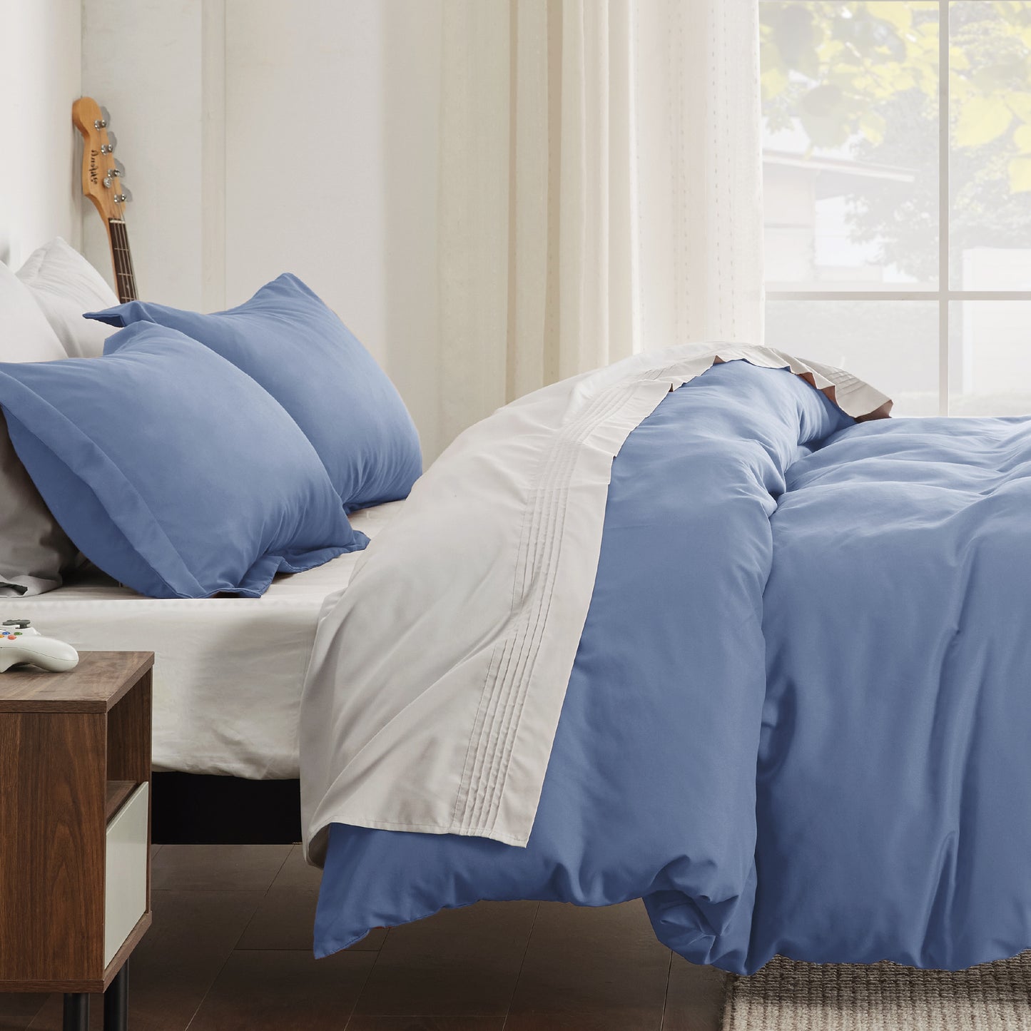Brushed Microfiber Duvet Cover Set