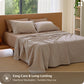 PureWoven™ 6-Piece Washed Cotton Sheet Set