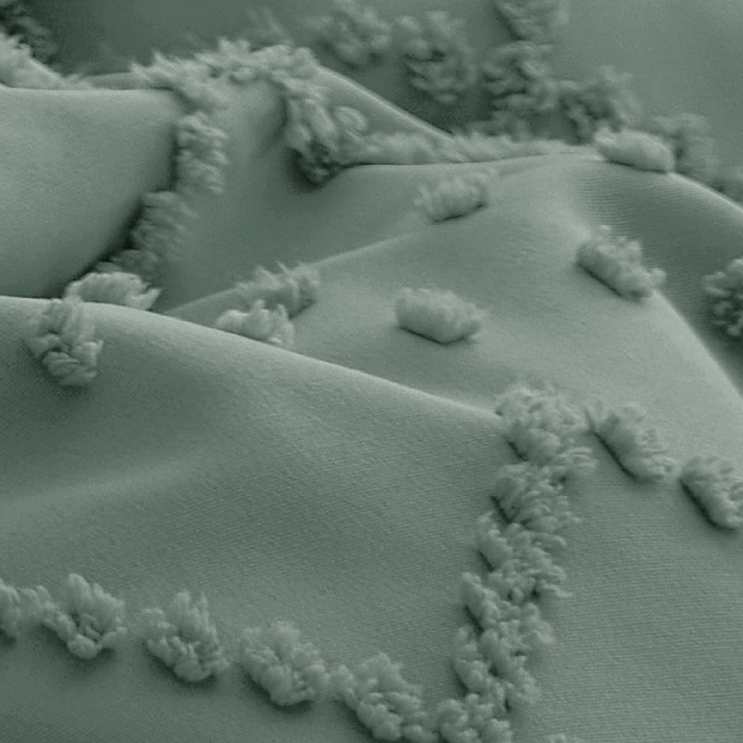 Tufted Embroidery Comforter Set