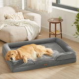 Orthopedic Flannel Dog Sofa