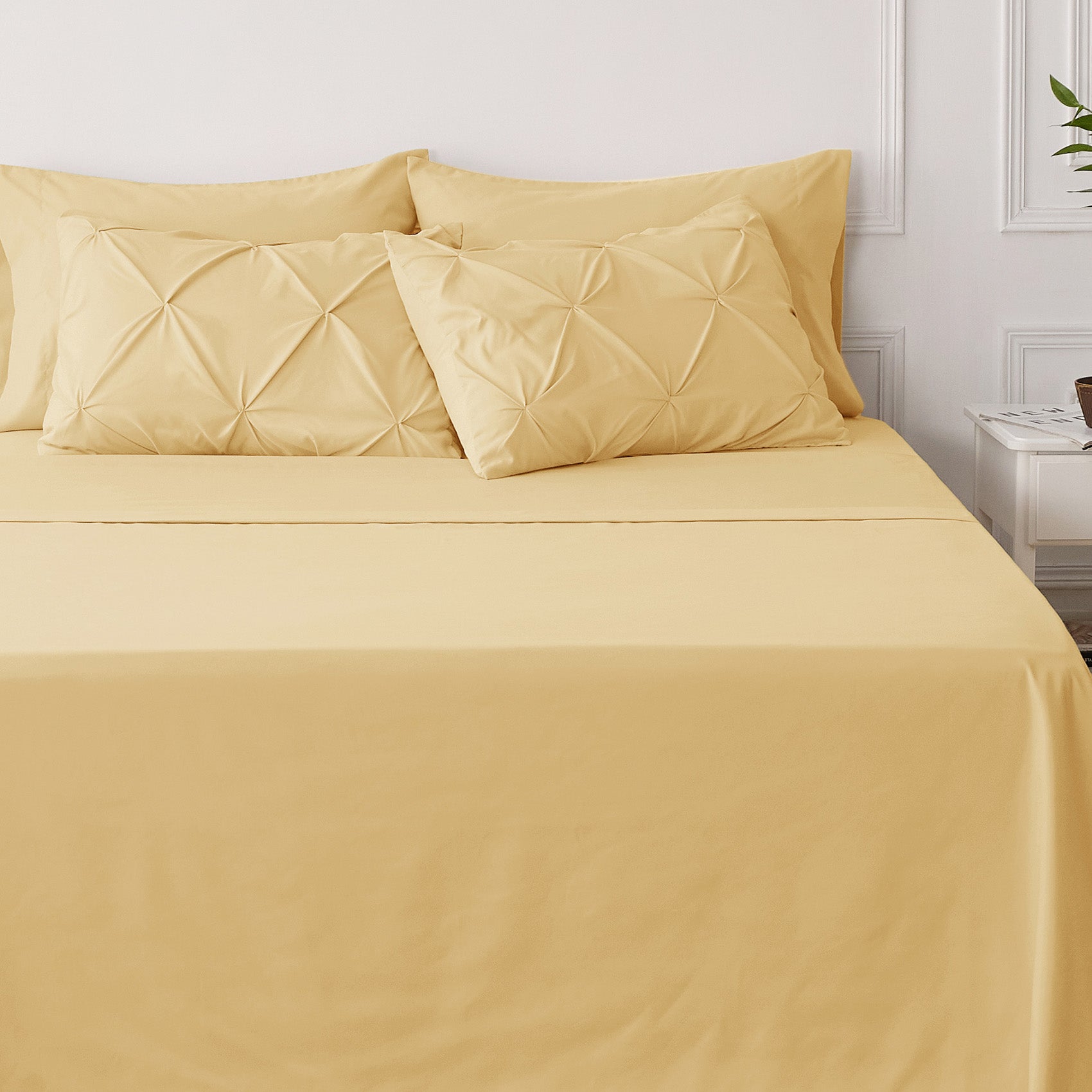 Spring Bedding Pintuck Comforter Sets