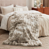 Bubble Faux Fur Blanket