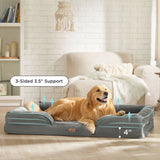 Orthopedic Flannel Dog Sofa