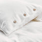 Cotton Linen Hybrid Duvet Cover Set