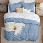 Tufted Embroidery Comforter Set