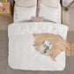 Cotton Linen Hybrid Duvet Cover Set