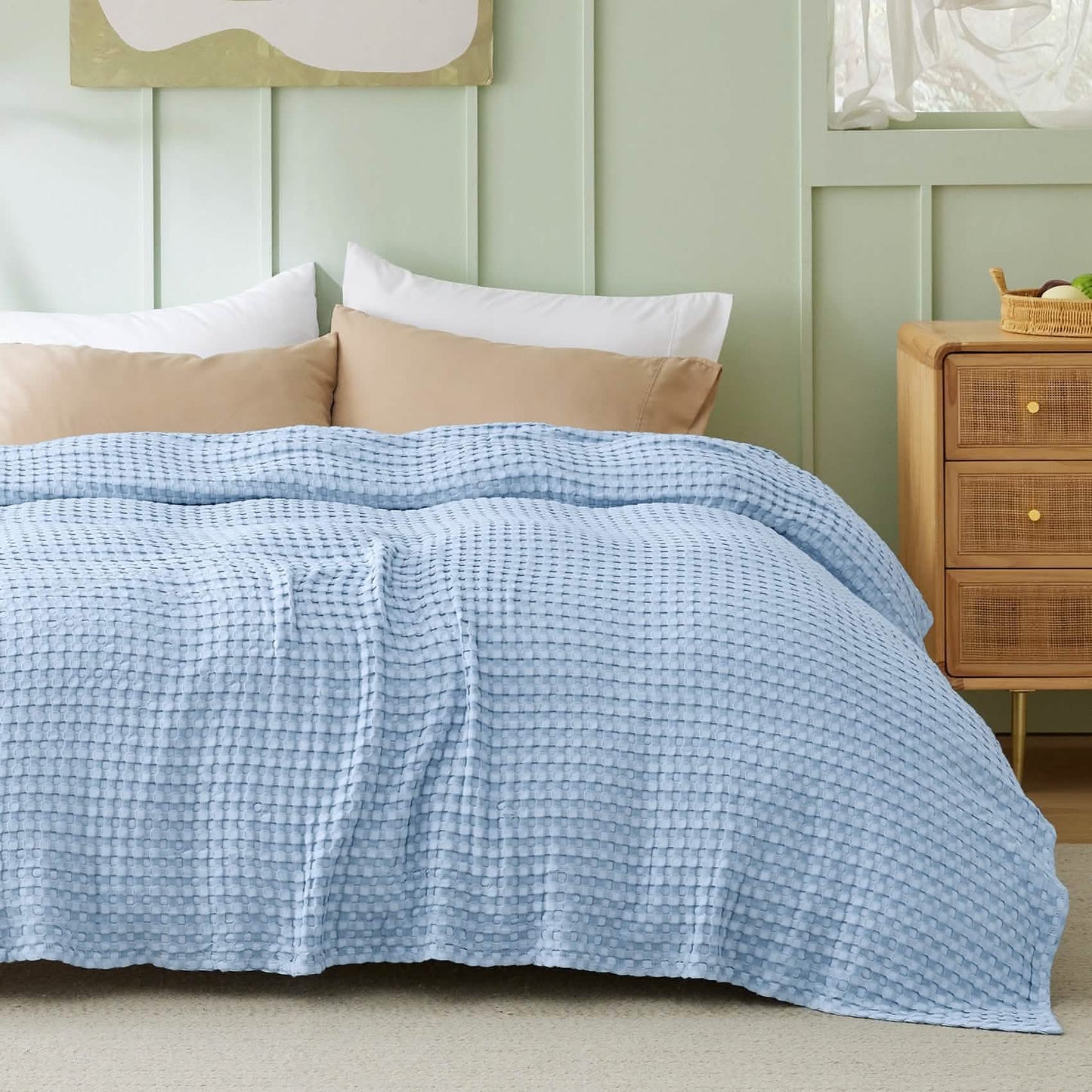 Cooling Waffle Blanket