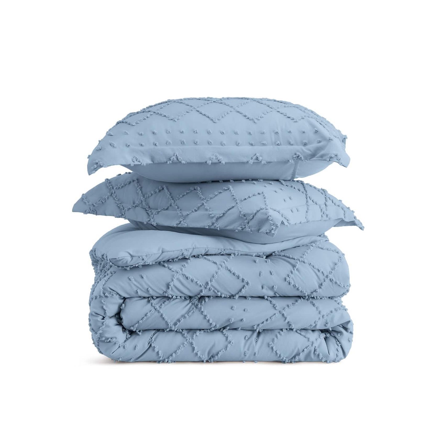 Tufted Embroidery Comforter Set