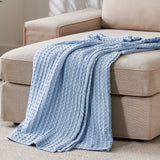 Viscose from Bamboo Waffle Weave Blanket