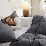 100% Washed Cotton Duvet Cover