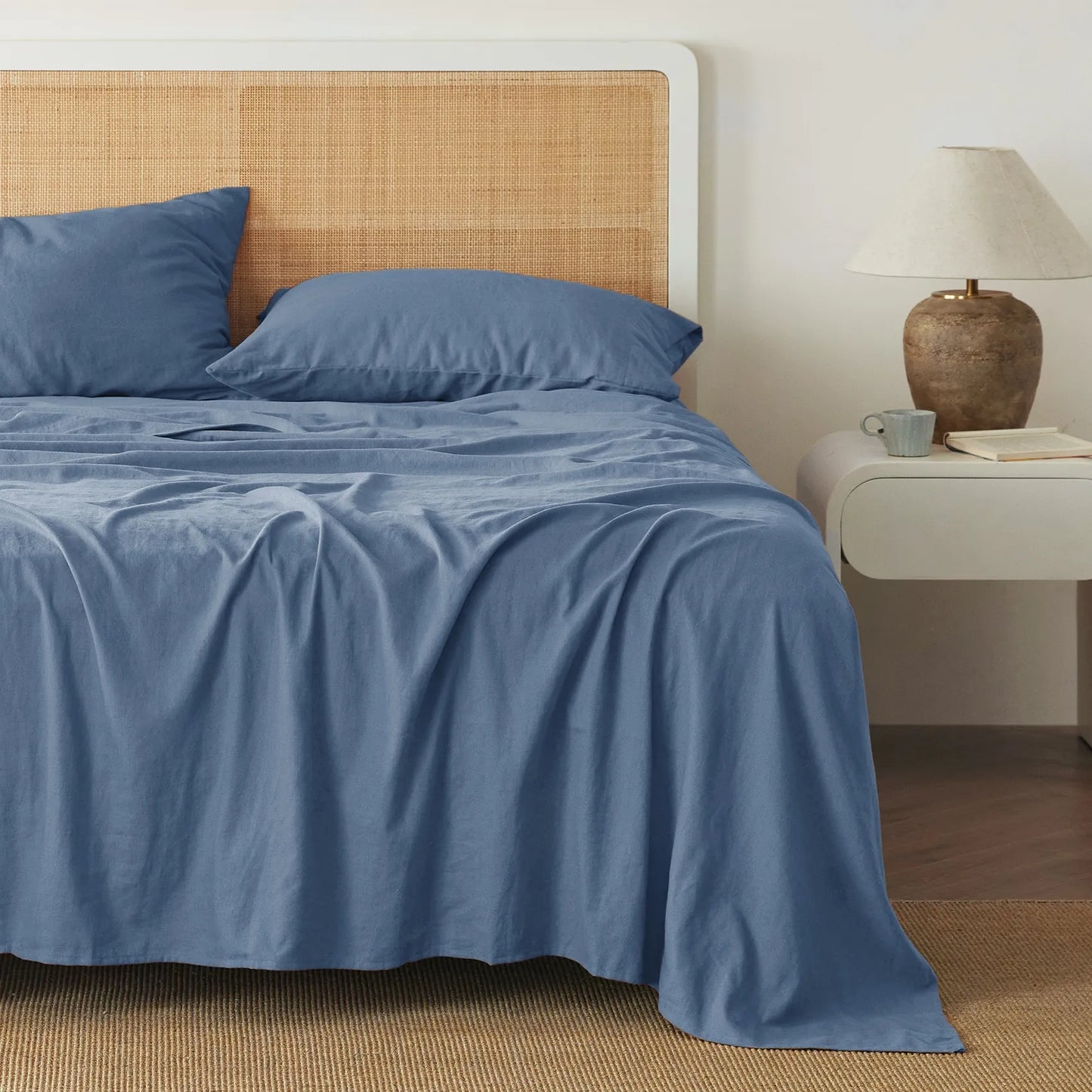 GentleSoft® Cotton-Linen Blend Sheet Set