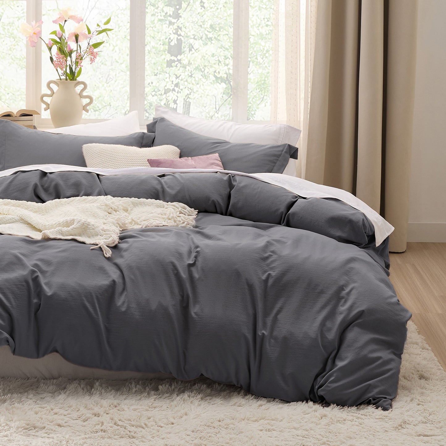 GentleSoft™ Ultra Soft Hypoallergenic Microfiber Duvet Cover Set