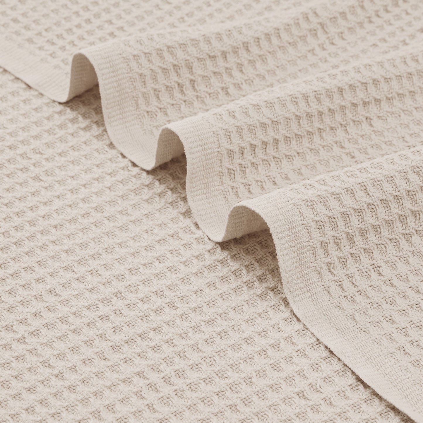 GentleSoft™ Cotton Waffle Weave Blanket