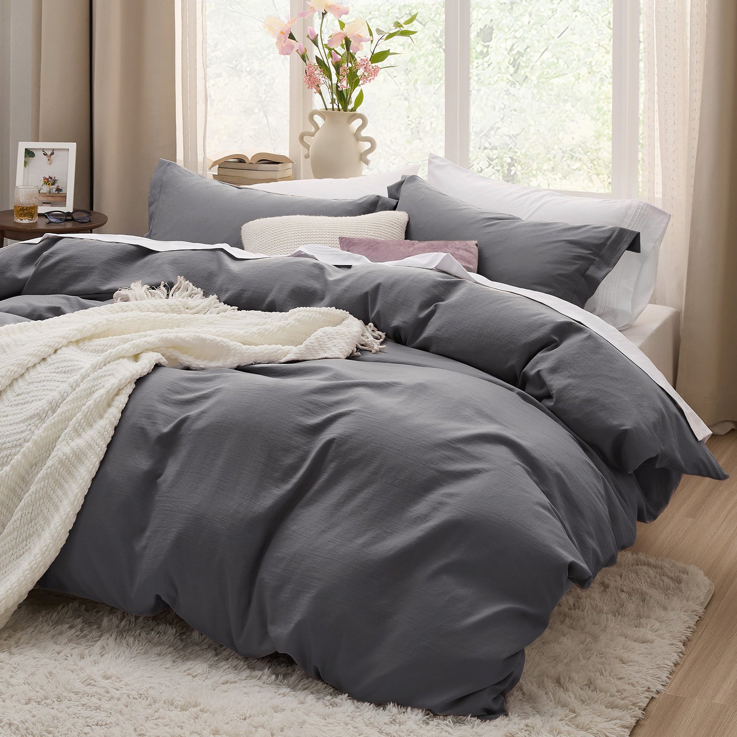 GentleSoft™ Ultra Soft Hypoallergenic Microfiber Duvet Cover Set