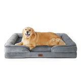 Orthopedic Flannel Dog Sofa