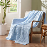 Viscose from Bamboo Waffle Weave Blanket