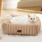 Corduroy Fleece Pet Bed