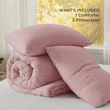 Prewashed Reversible Comforter Set