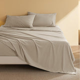 Bedsure Faux Cotton Flannel Sheet Set