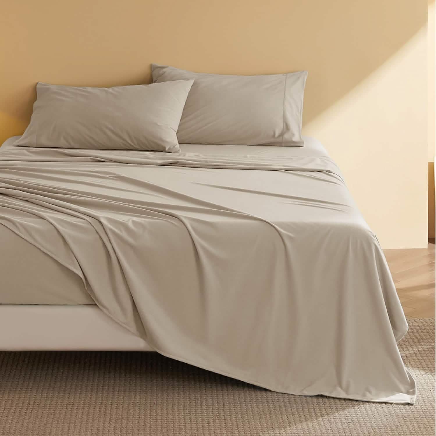 Faux Cotton Flannel Sheet Set