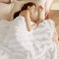 Fuzzy Wave Faux Fur Blanket