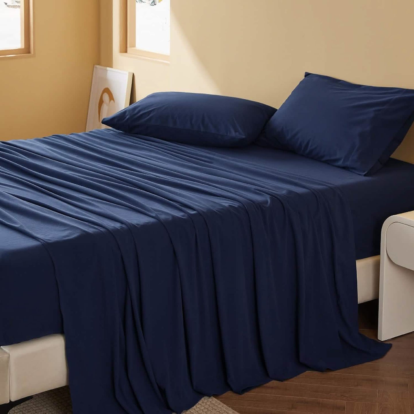 Faux Cotton Flannel Sheet Set