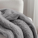 Bedsure Fuzzy Faux Fur Blanket