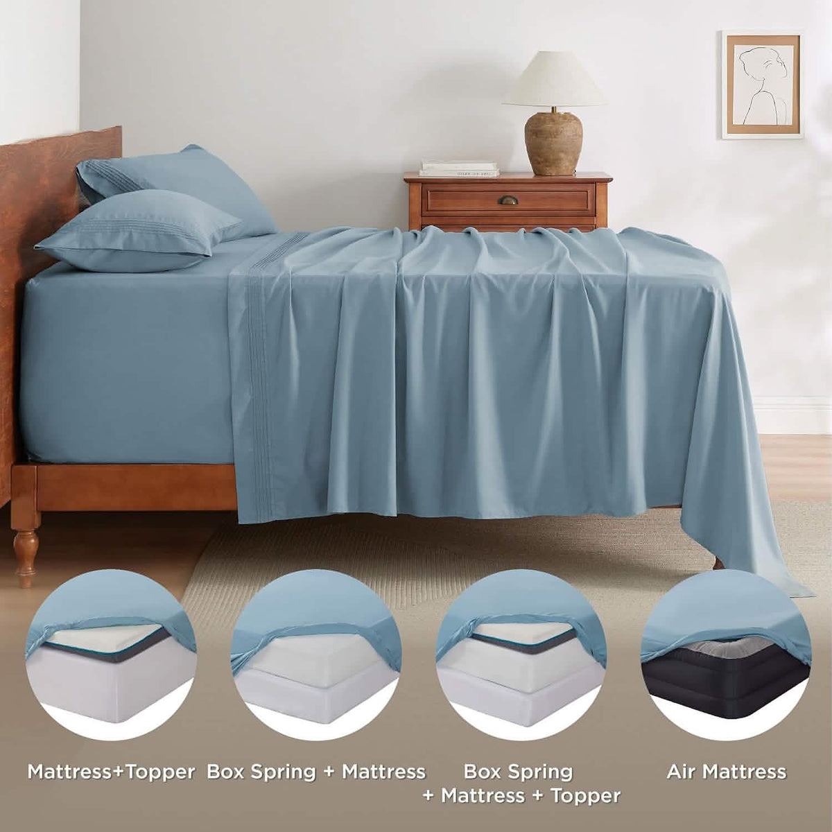 GentleSoft™ Moisture-Wicking Sheet Set