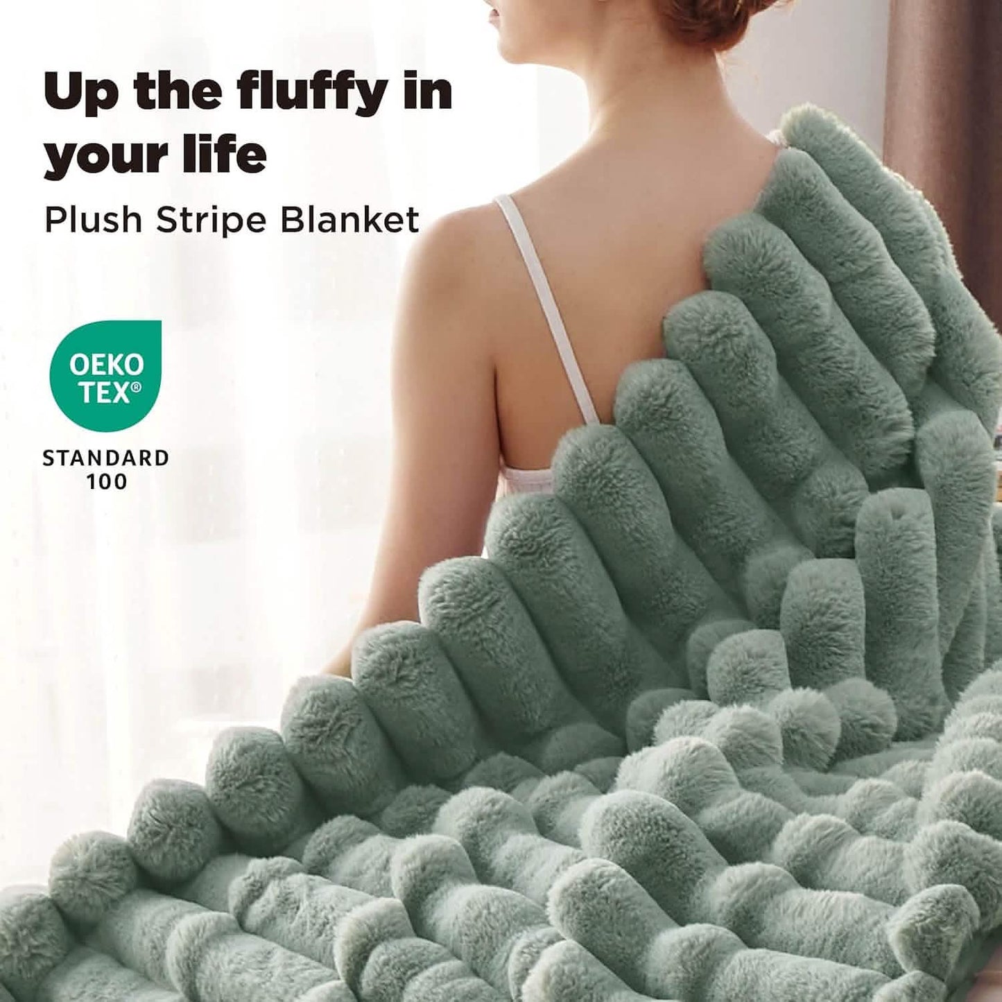 Plush Stripe Blanket