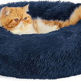 Calming Donut Bed for Dogs and Cats