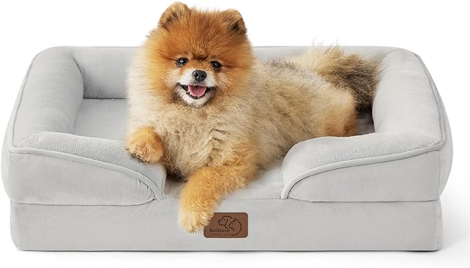 Orthopedic Flannel Dog Sofa