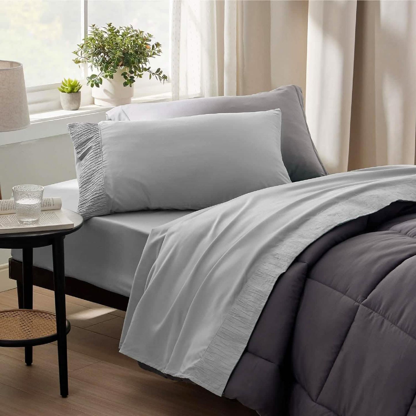 Ruched Sheet Set