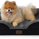 Orthopedic Plush Flannel Dog Sofa