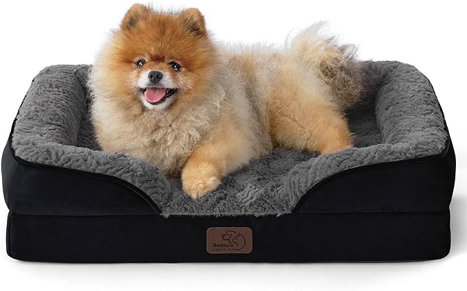 Orthopedic Plush Flannel Dog Sofa