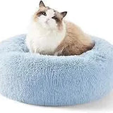 Calming Donut Bed for Dogs and Cats