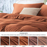 Polyester and Rayon Derived Duvet Cover Set