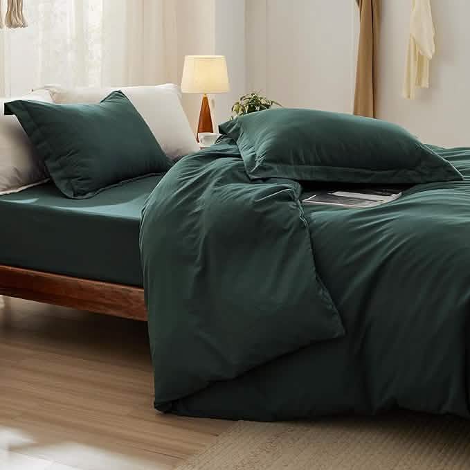Prewashed Polyester Microfiber Duvet Cover Set