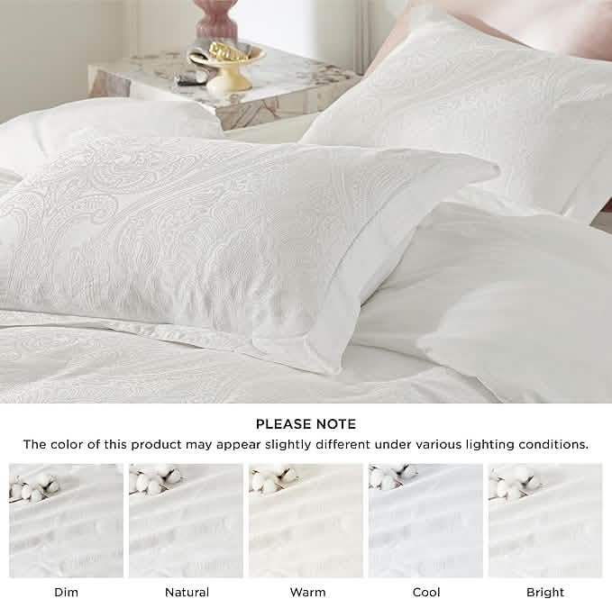 100% Cotton European Palace Jacquard Duvet Cover Set