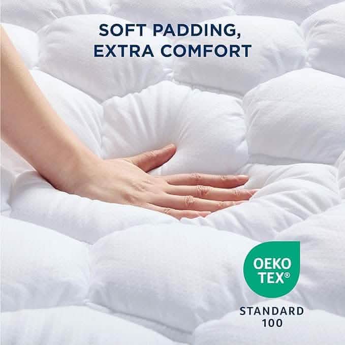 GentleSoft™ Three-Zone Quilted Mattress Pad