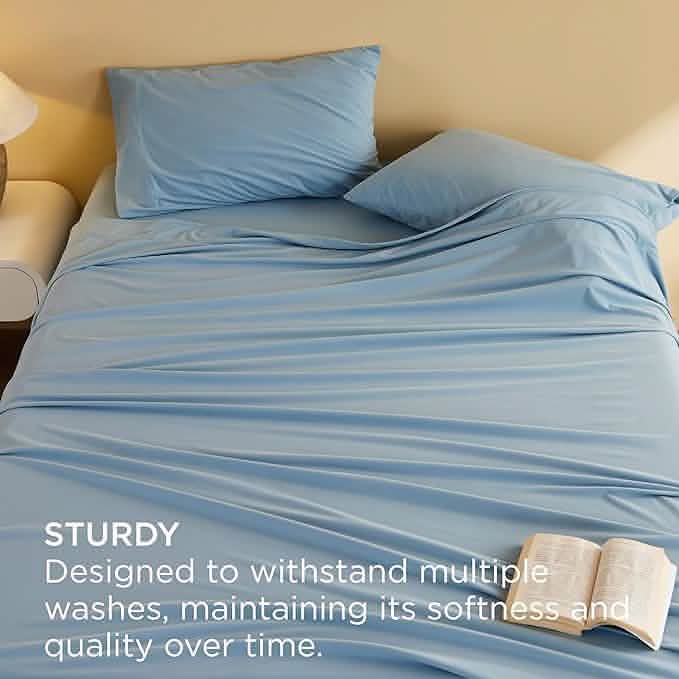 Faux Cotton Flannel Sheet Set