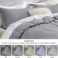 Brushed Polyester Microfiber Duvet Cover Set