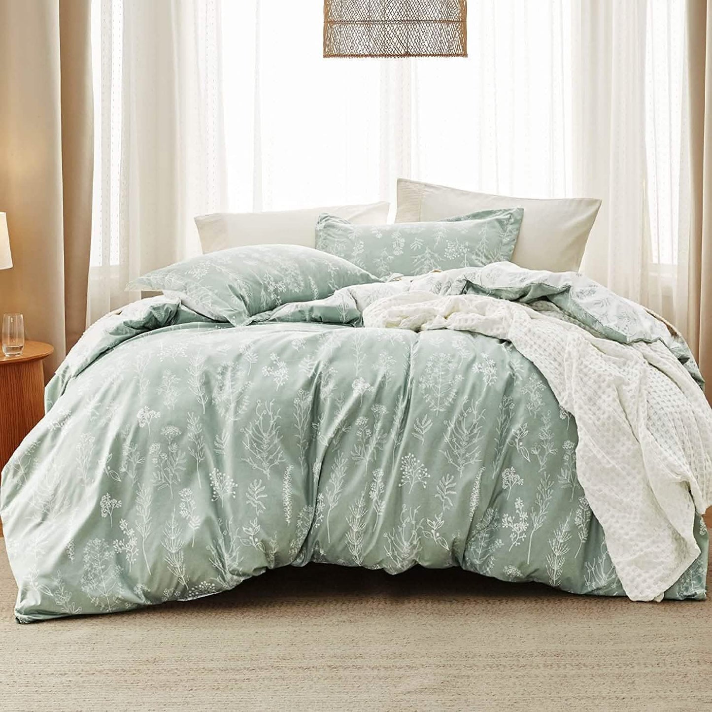 Floral Comforter Set
